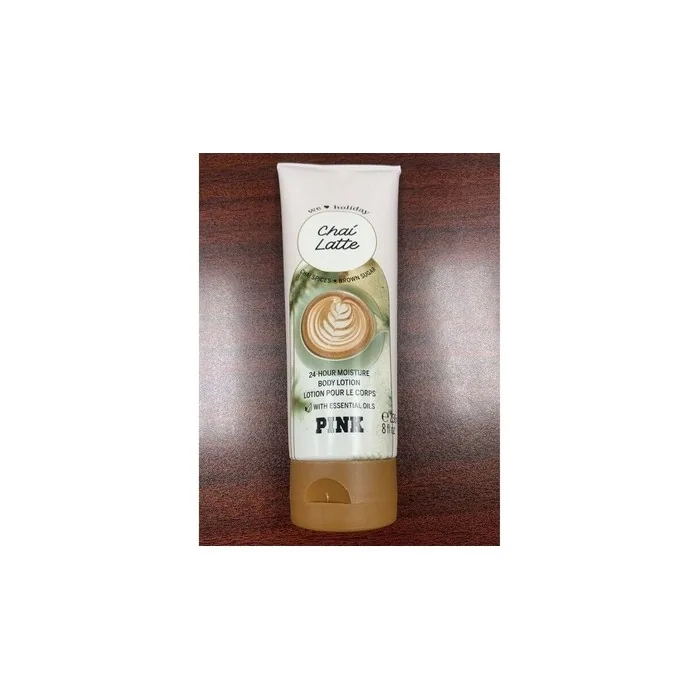 Victoria's Secret Pink Chai Latte 24 Hr Moisture Body Lotion 8 Oz