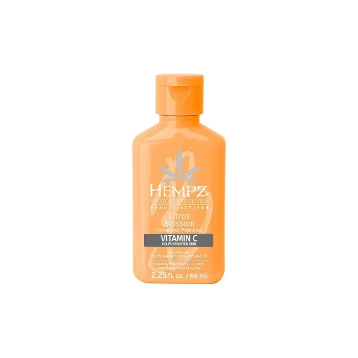 Hempz Citrus Blossom Limited Edition Mini Daily Moisturizing Body Lotion 225 Fl Oz