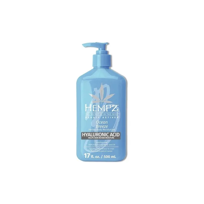 Hempz Ocean Breeze Limited Edition Body Lotion Daily Moisturizing Cream With Shea