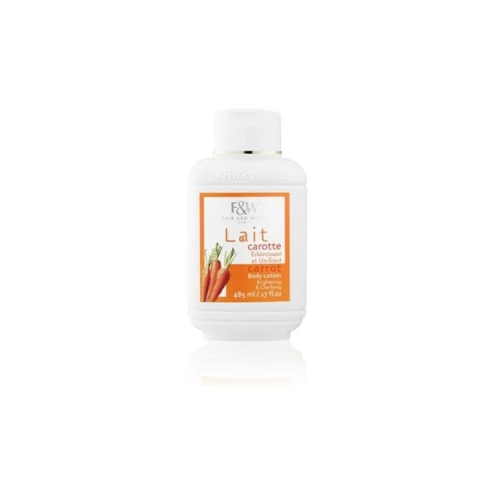 Fair and White Carrot Body Lotion 485ml
