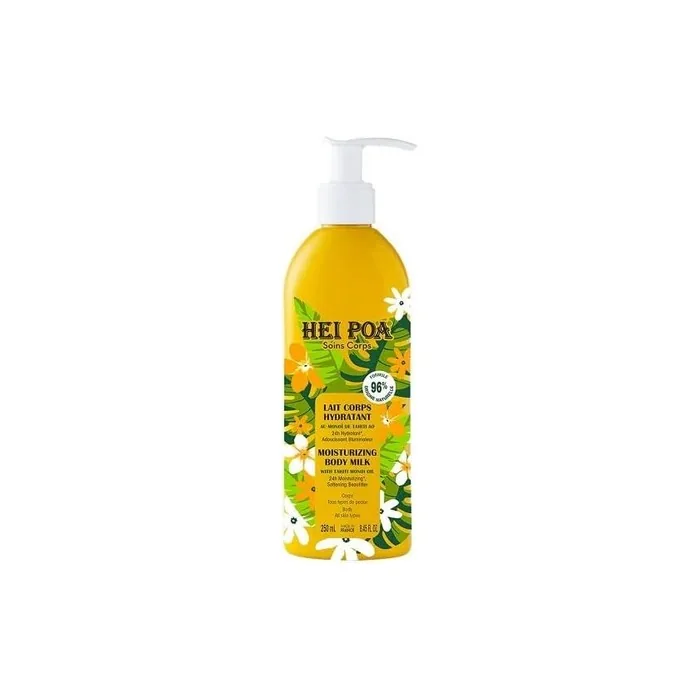 Hei Poa Moisturizing Body Milk with Tahiti Monoi Oil 250ml
