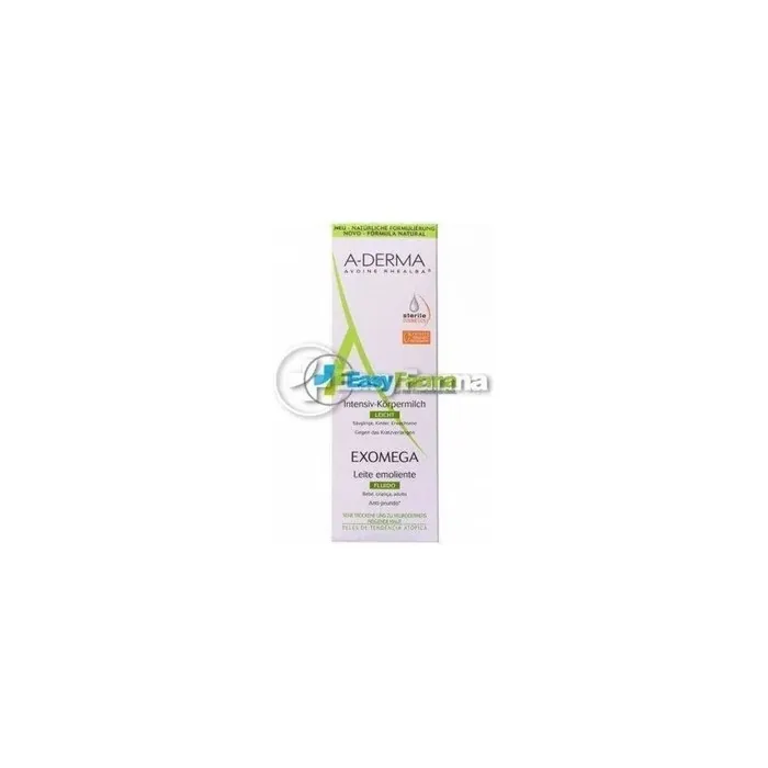 Aderma Exomega Emollient Fluid Milk 200 Ml