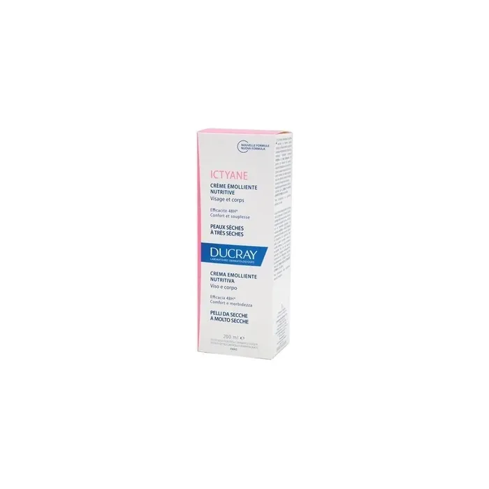 Ducray Ictyane Nourishing Emollient Cream 200ml