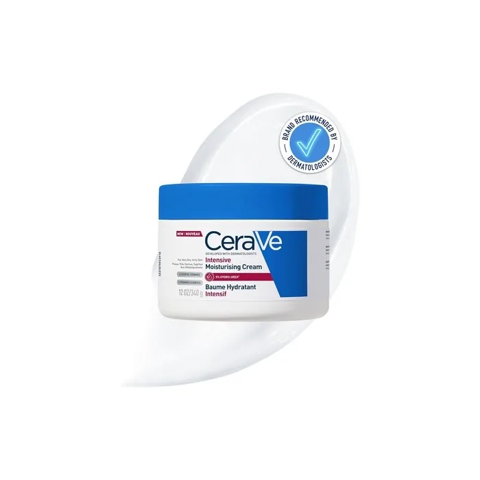 Cerave Intensive Moisturizing Cream Body Moisturizer with Hyaluronic Acid