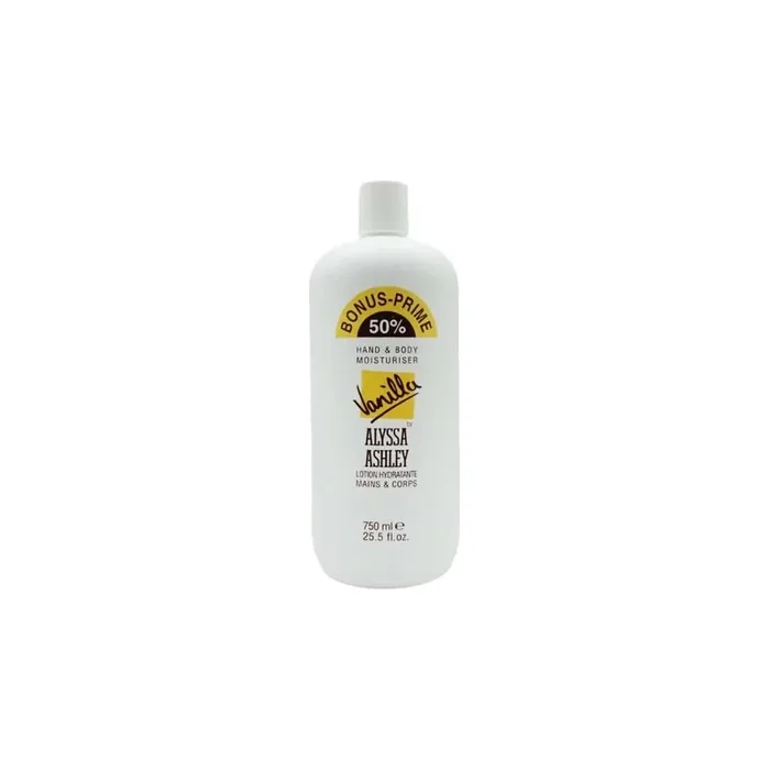 Alyssa Ashley Vanilla Hand And Body Moisturizer 750ml