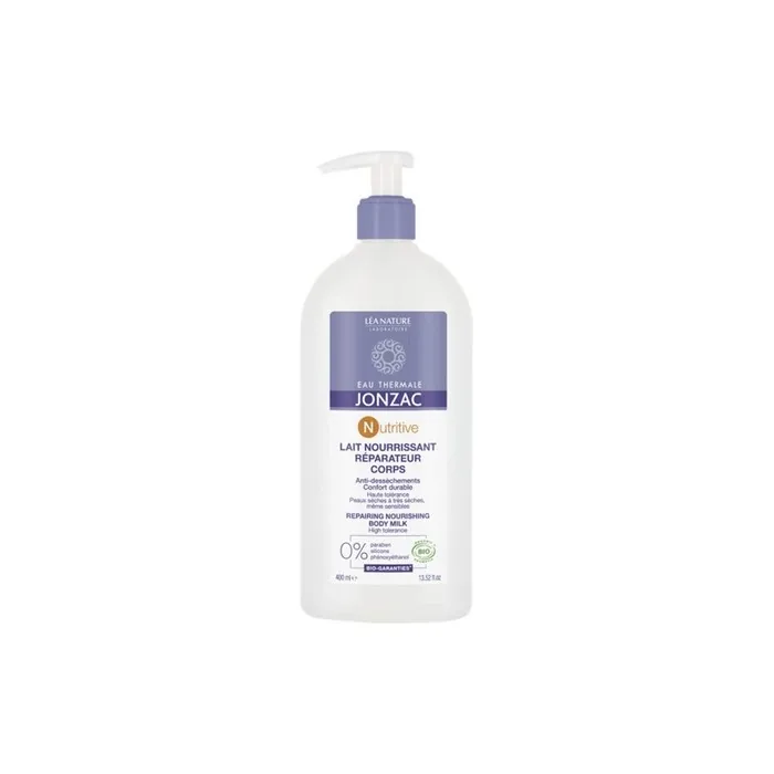 Eau De Jonzac Nutritive Repair Nourishing Body Milk Organic 400ml
