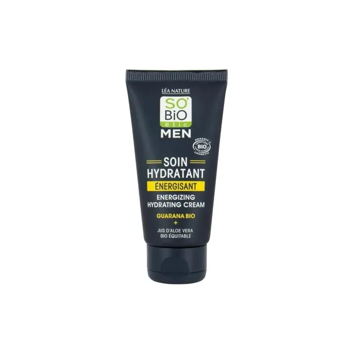 SO'Bio Etic Organic Moisturizing Care for Men with Aloe Vera and Guarana 50ml