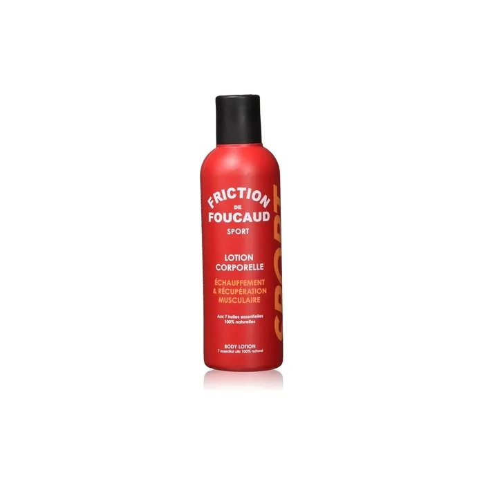 Foucaud Friction Sport Body Lotion 200ml - Energizing Formula with Essential Oils