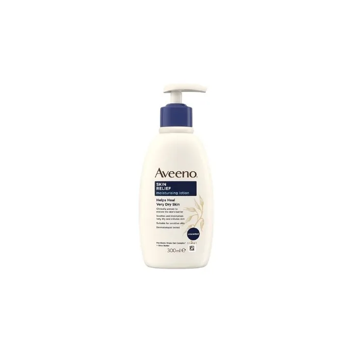 Luxury Beauty Wholesale Aveeno Skin Relief Lotion Shea 300ml
