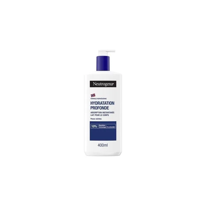 Neutrogena Deep Moisture Body Milk 400ml Pump Bottle