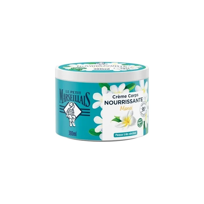 Le Pe Marseillais Monoi Care Body Cream 380ml Glass