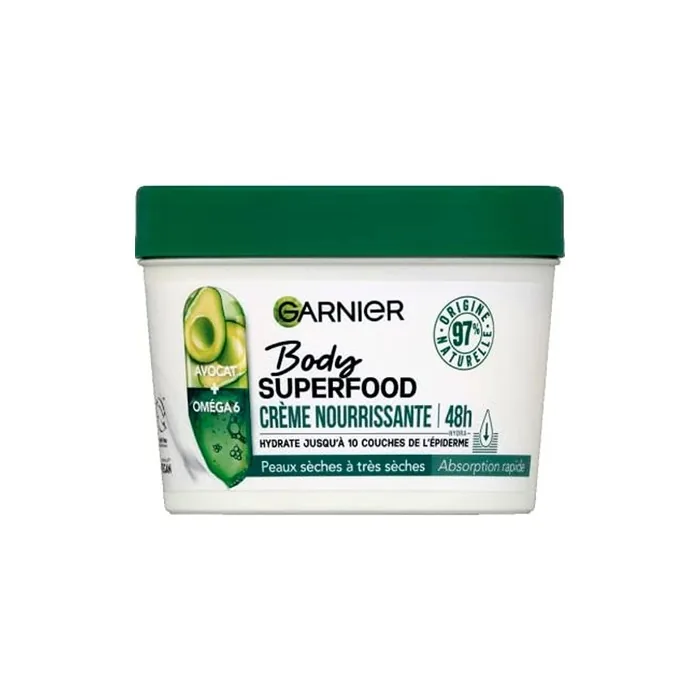 Garnier Body Superfood Avocado Omega 6 Nourishing Body Cream