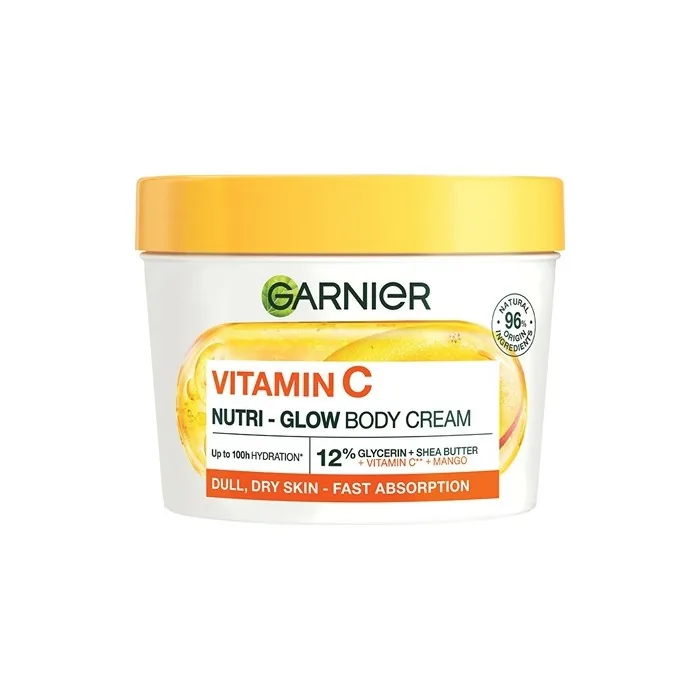 Garnier Brightening Body Cream Vitamin C Nutri-Glow Body Cream 380 Ml