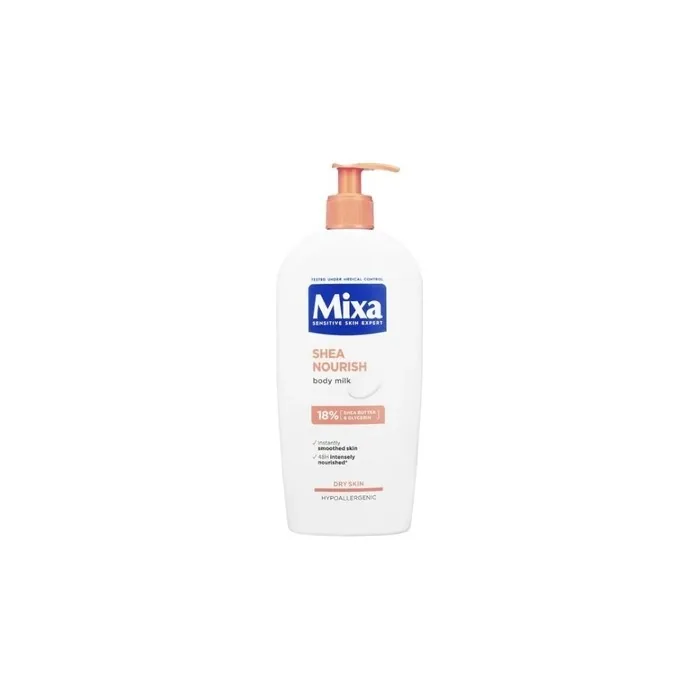 Mixa Shea Nourish Intensive Nourishing Body Milk 400 Ml For Dry Skin