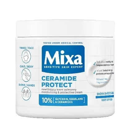 Mixa Ceramide Protect Moisturizing Body Cream 400ml