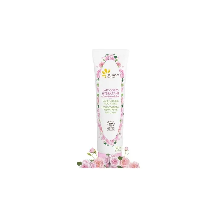 Fleurance Nature Moisturizing Body Milk with Rose 150ml