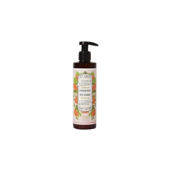 Panier des Sens Geranium Shea Butter Body Lotion for Dry Skin 8.45 Floz/250ml