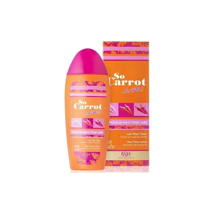 F & W So Carrot So White Premium Maxi Tone Care Lotion 300ml