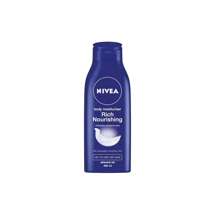 Nivea Body Rich Nourishing Moisturiser - 400 Ml, Pack Of 3