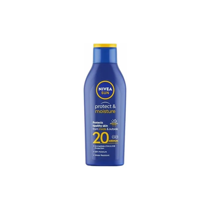 Nivea Moisturizing Lotion Spf 20 Sun Protect & Moisture Lotion 200 Ml