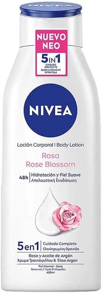 Nivea Rose Blossom Body Lotion 5 In 1 400ml