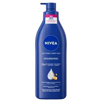 Nivea Body Milk Caring Pump - Moisturizing Body Care