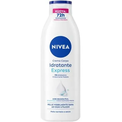 Nivea Express Moisturizing Body Cream For Normal Or Dry Skin