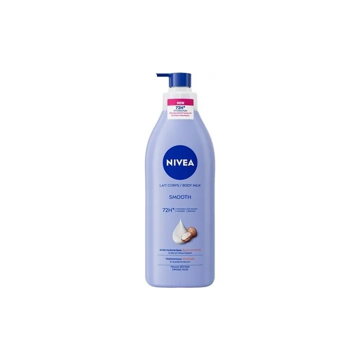 Nivea Mild Moisturizing Body Milk 72h for Dry Skin 400ml