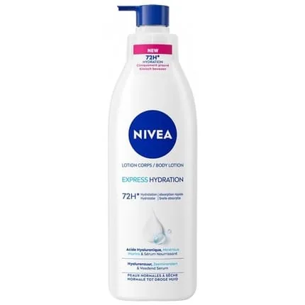 Nivea Express Body Lotion 72h Hydration 250ml for Normal to Dry Skin