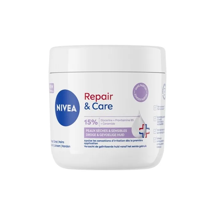 Nivea Body Cream Repair & Care Unscented