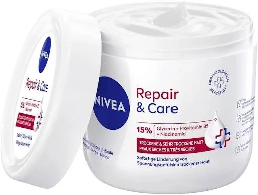 Nivea Body Cream Repair Care 72 Hours 400ml
