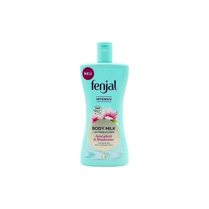 Fenjal Body Milk 400ml Vegan Care with Avocado Oil and Shea Butter