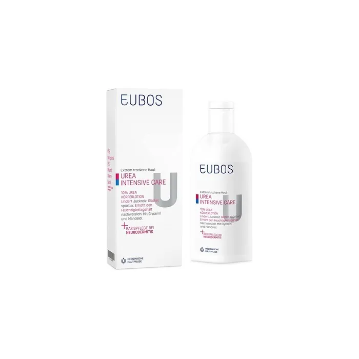 Eubos 10% Urea Body Lotion 200ml - Special Moisturizing Cream for Dry Skin