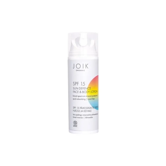 Joik Facial And Body Lotion Spf 15 Vegan 150 Ml