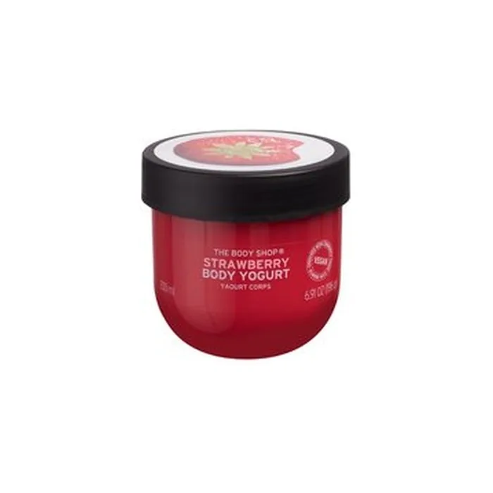 The Body Shop Strawberry Body Yogurt Cream For Normal To Dry Skin Hydrating Body Yogurt