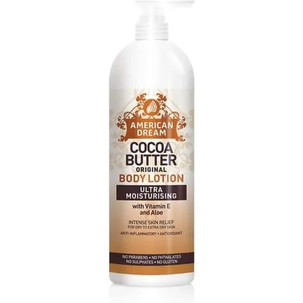 American Dream Original Cocoa Butter Lotion with Shea Butter 500g