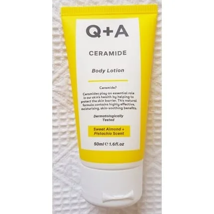 Qa Ceramide Body Lotion Moisturiser Sweet Almond & Pistachio 50ml