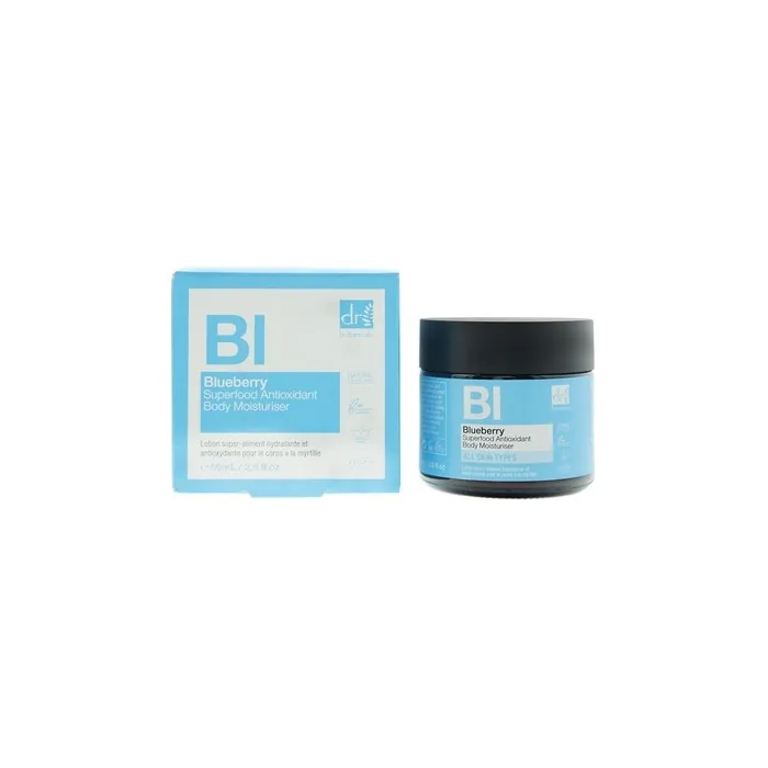 Dr Botanicals Blueberry Superfood Antioxidant Body Moisturiser 60ml For Women