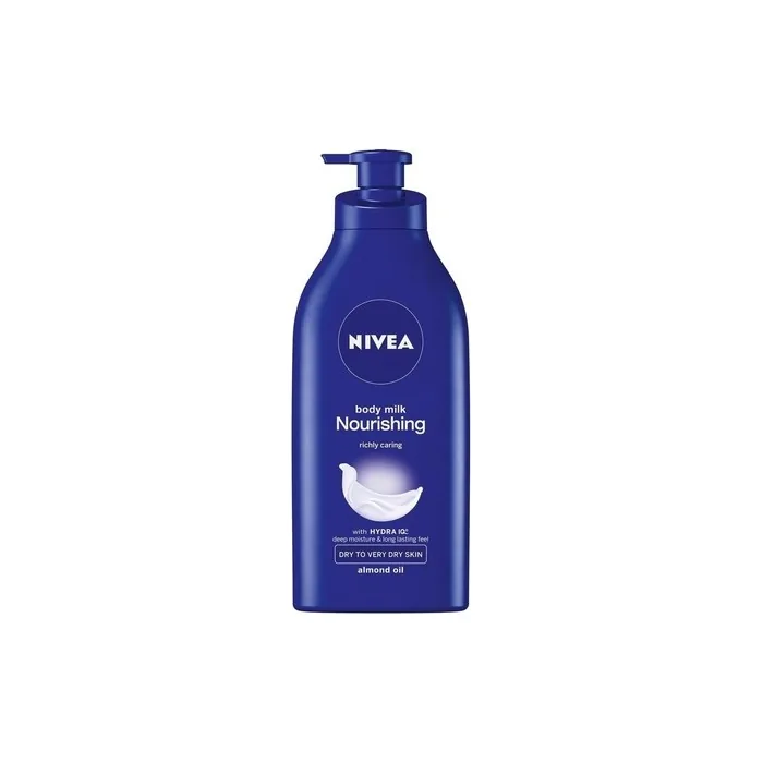 Nivea Rich Nourishing Body Moisturiser for Dry Skin with Pump 400ml