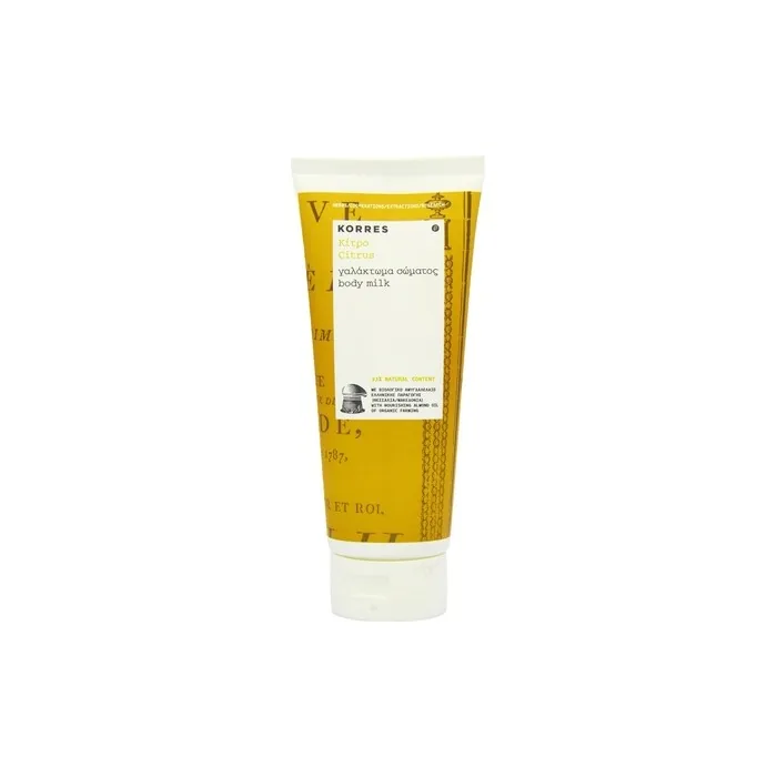 Korres Citrus Body Milk Body Lotion with Citrus Scent