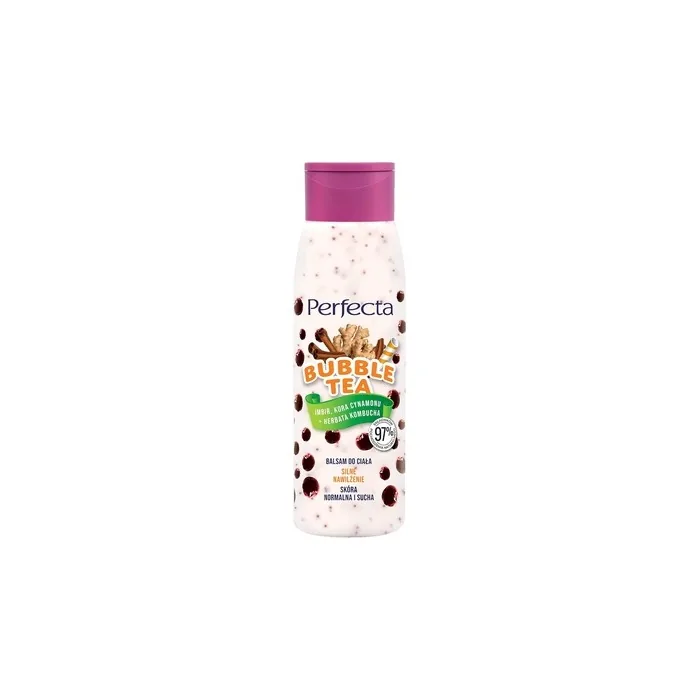 Perfecta Bubble Tea Body Lotion Strong Hydration with Ginger and Cinnamon Bark