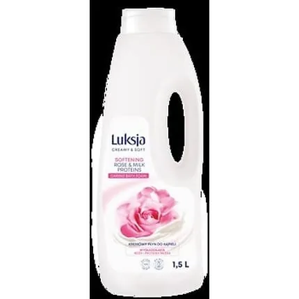 Luxja Creamy & Soft Creamy Bath Lotion Rose & Milk Protein 1500ml
