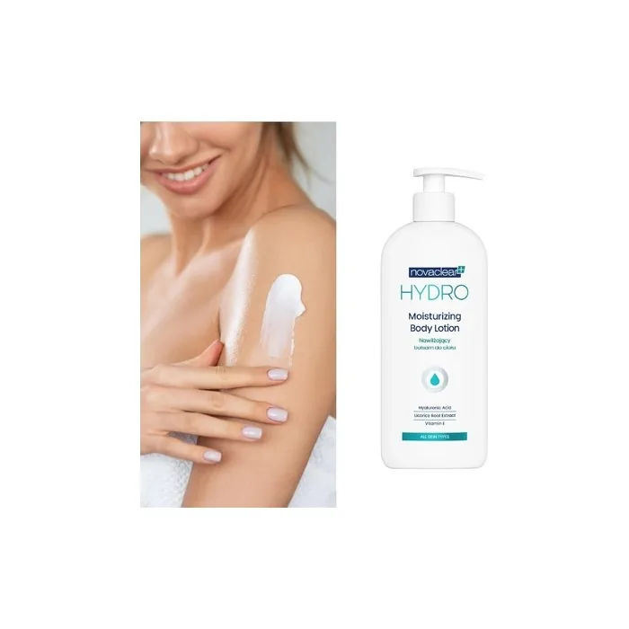 Novaclear Hydro Moisturizing Body Lotion with Hyaluronic Acid and Licorice Root