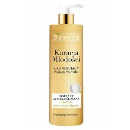 Bielenda Youth Therapy Regenerating Body Lotion with Snail Slime Extract 400ml