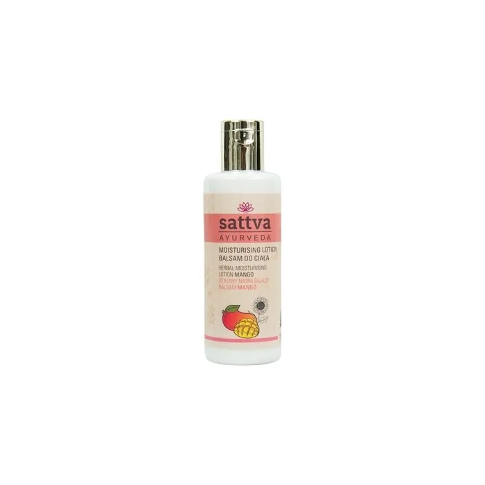 Sattva Herbal Moisturising Lotion Moisturizing Body Balm Mango 210ml