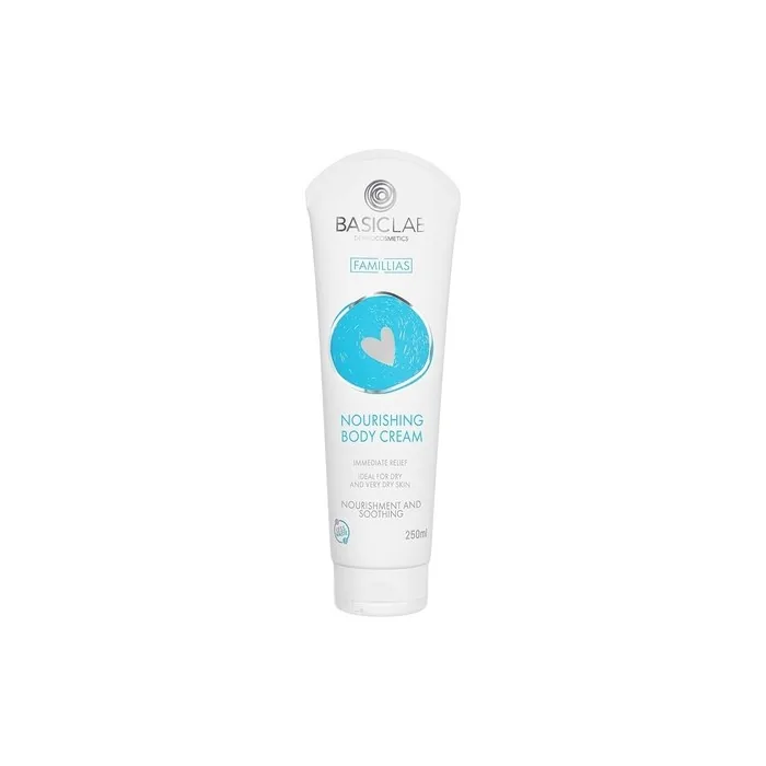Basiclab Natural Nourishing Body Cream 250ml - Immediate Relief and Soothing