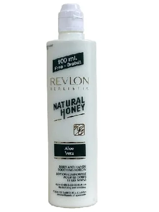 Revlon Natural Honey Lotion Aloe Vera 600 Milliliters