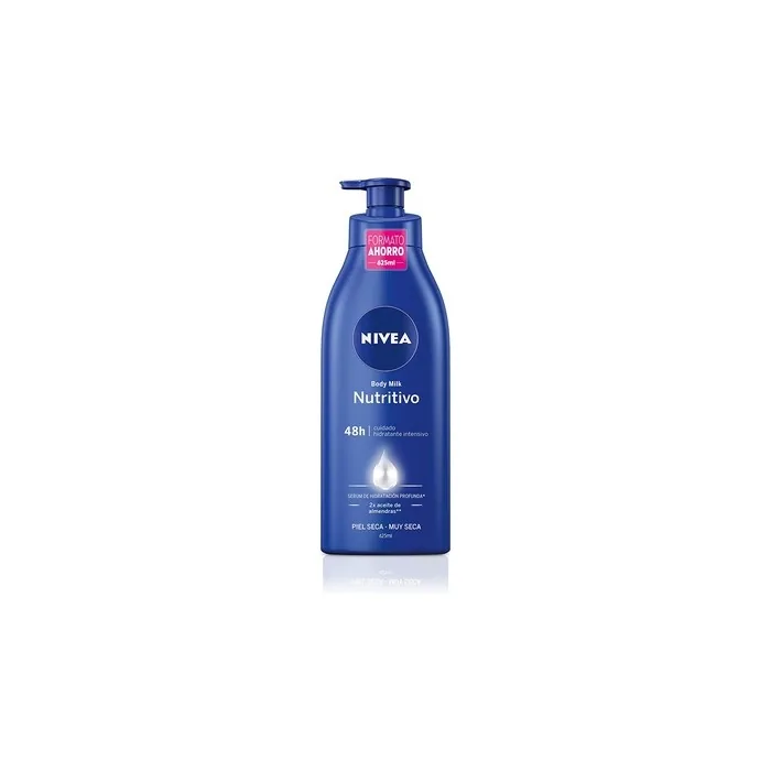 NIVEA Nutritive Body Milk 48H Deep Moisture Body Lotion with Almond Oil 625ml