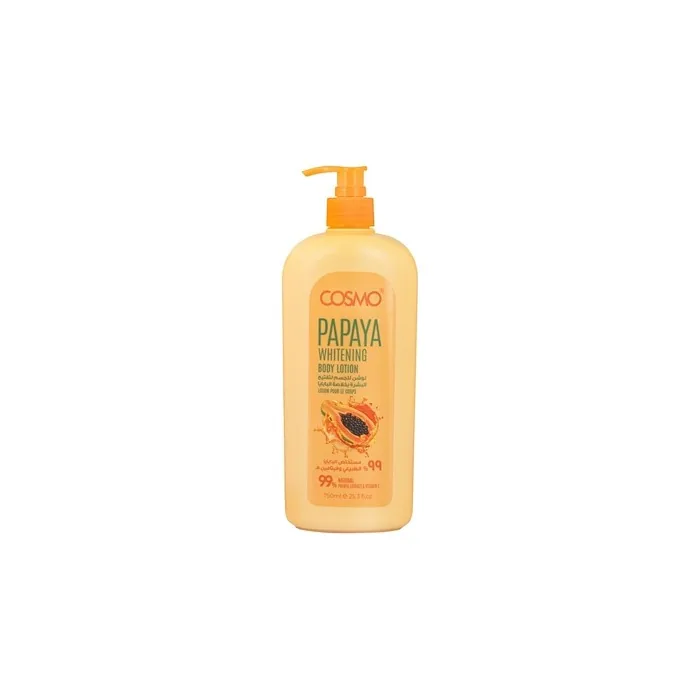 Cosmo Cosmetics Papaya Body Lotion 99 Natural 750ml