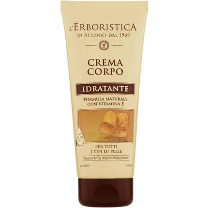 L'Erboristica Moisturizing Body Cream with Argan Oil 200ml